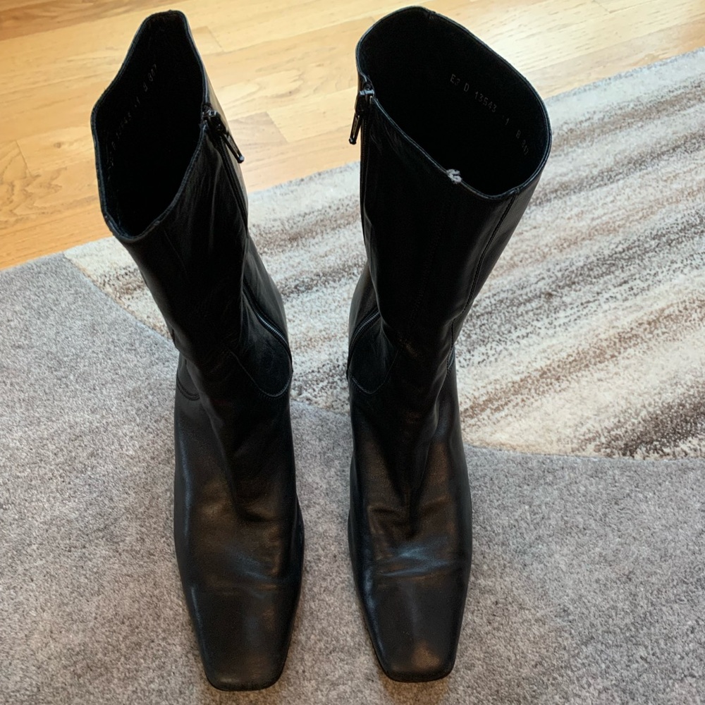 Black leather Cole Haan Bootie. Size 11 B